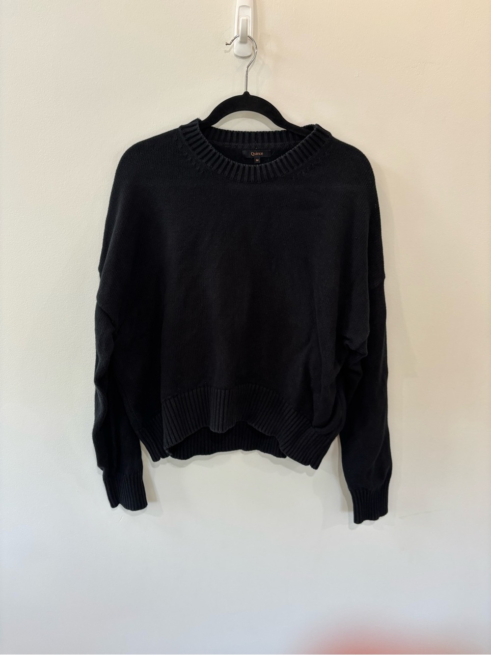 Quince Crewneck Organic Cotton Sweater